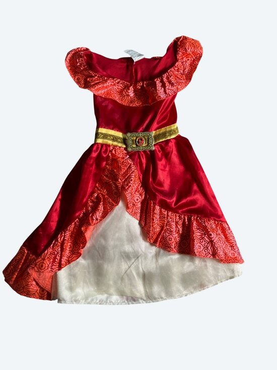 Jakks Other - Disney Princess Elena of Avalor Girls Red Dress Up Costume 4-6X by Jakks